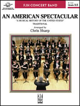 An American Spectacular Concert Band sheet music cover